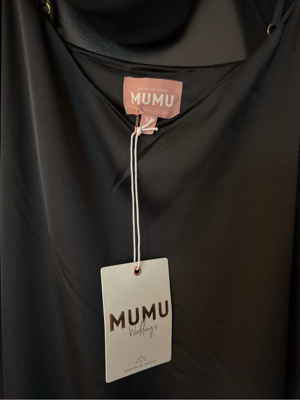 Show Me Your MuMu Dalia Maxi Dress - Black - Picture 4 of 5